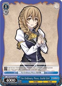 An Ordinary Piece, Guild Girl - Goblin Slayer - Weiss Schwarz card