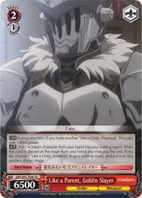 Like a Parent, Goblin Slayer - Goblin Slayer - Weiss Schwarz card
