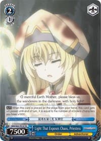 Light That Exposes Chaos, Priestess - Goblin Slayer - Weiss Schwarz card