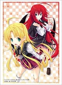 Bushiroad Sleeve Collection HG Vol.2304: Fujimi Fantasia Bunko - High School DxD - Rias Gremory & Asia (60-Pack) - Bushiroad Card Sleeves - Card Sleeves card