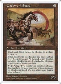 Clockwork Steed - Fifth Edition - Magic: The Gathering card