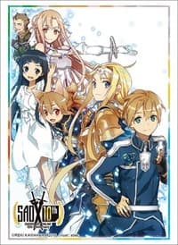 Bushiroad Sleeve Collection HG Vol.2297: Sword Art Online 10th Anniversary Art Work - Alicization (60-Pack) - Bushiroad Card Sleeves - Card Sleeves card