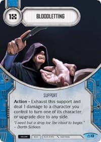 Bloodletting - Covert Missions - Star Wars: Destiny card