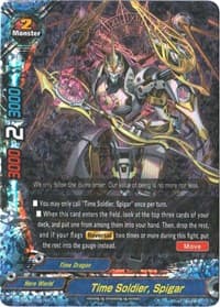 Time Soldier, Spigar (RR Foil) - S-SS03: The End Zero - Future Card BuddyFight card
