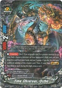 Time Observer, Octho (RR Foil) - S-SS03: The End Zero - Future Card BuddyFight card