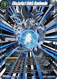Ultra Instinct Goku's Kamehameha - Universal Onslaught - Dragon Ball Super: Masters card
