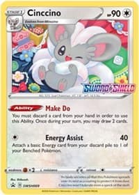 Cinccino - SWSH009 (Prerelease) - SWSH: Sword & Shield Promo Cards - Pokemon card