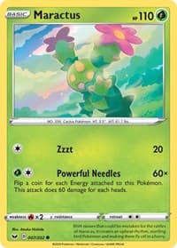Maractus - SWSH01: Sword & Shield Base Set - Pokemon card