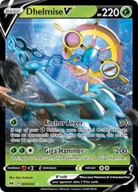Dhelmise V - SWSH01: Sword & Shield Base Set - Pokemon card