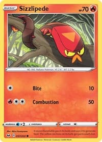 Sizzlipede (037) - SWSH01: Sword & Shield Base Set - Pokemon card
