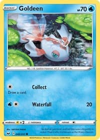 Goldeen (046) - SWSH01: Sword & Shield Base Set - Pokemon card