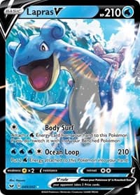 Lapras V - SWSH01: Sword & Shield Base Set - Pokemon card