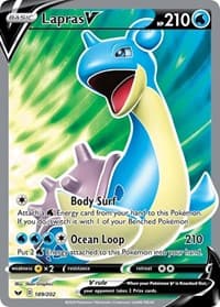 Lapras V (Full Art) - SWSH01: Sword & Shield Base Set - Pokemon card