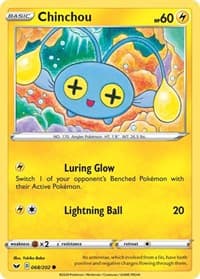 Chinchou (068) - SWSH01: Sword & Shield Base Set - Pokemon card