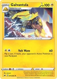 Galvantula - SWSH01: Sword & Shield Base Set - Pokemon card