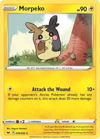 Morpeko - SWSH01: Sword & Shield Base Set - Pokemon card