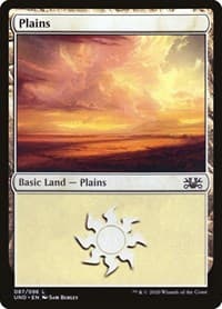 Plains - Unsanctioned - Magic: The Gathering card