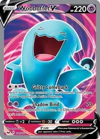 Wobbuffet V (Full Art) - SWSH01: Sword & Shield Base Set - Pokemon card
