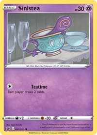 Sinistea - SWSH01: Sword & Shield Base Set - Pokemon card