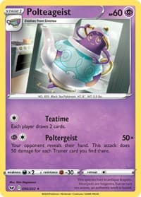 Polteageist - SWSH01: Sword & Shield Base Set - Pokemon card