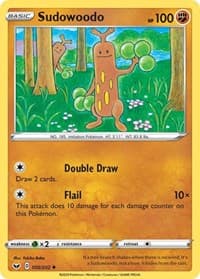 Sudowoodo - SWSH01: Sword & Shield Base Set - Pokemon card