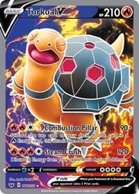 Torkoal V (Full Art) - SWSH01: Sword & Shield Base Set - Pokemon card