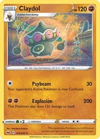 Claydol - SWSH01: Sword & Shield Base Set - Pokemon card
