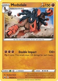 Mudsdale - SWSH01: Sword & Shield Base Set - Pokemon card