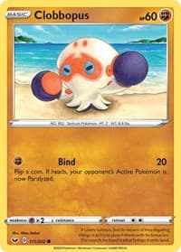 Clobbopus (111) - SWSH01: Sword & Shield Base Set - Pokemon card