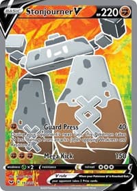 Stonjourner V (Full Art) - SWSH01: Sword & Shield Base Set - Pokemon card