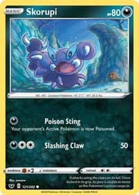 Skorupi - SWSH01: Sword & Shield Base Set - Pokemon card