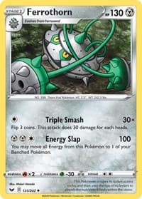 Ferrothorn - SWSH01: Sword & Shield Base Set - Pokemon card
