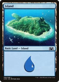 Island - Unsanctioned - Magic: The Gathering card