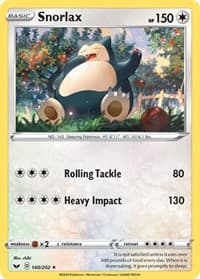 Snorlax - SWSH01: Sword & Shield Base Set - Pokemon card