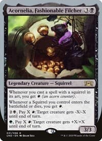 Acornelia, Fashionable Filcher - Unsanctioned - Magic: The Gathering card