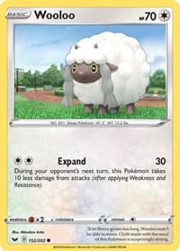 Wooloo (152) - SWSH01: Sword & Shield Base Set - Pokemon card