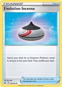 Evolution Incense - SWSH01: Sword & Shield Base Set - Pokemon card