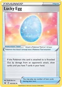 Lucky Egg - SWSH01: Sword & Shield Base Set - Pokemon card