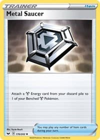 Metal Saucer - SWSH01: Sword & Shield Base Set - Pokemon card