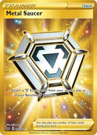 Metal Saucer (Secret) - SWSH01: Sword & Shield Base Set - Pokemon card