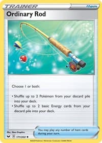 Ordinary Rod - SWSH01: Sword & Shield Base Set - Pokemon card