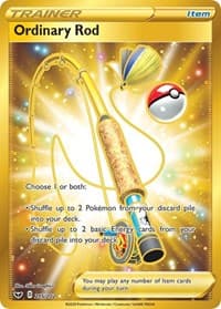 Ordinary Rod (Secret) - SWSH01: Sword & Shield Base Set - Pokemon card