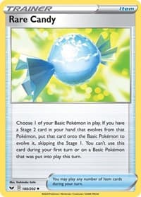 Rare Candy - SWSH01: Sword & Shield Base Set - Pokemon card
