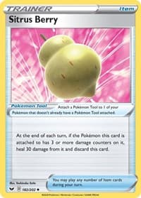 Sitrus Berry - SWSH01: Sword & Shield Base Set - Pokemon card