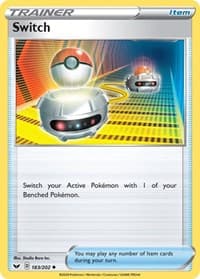 Switch - SWSH01: Sword & Shield Base Set - Pokemon card