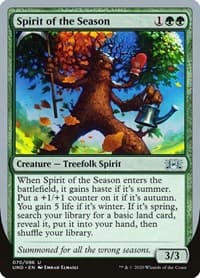 Spirit of the Season - Unsanctioned - Magic: The Gathering card