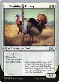 Strutting Turkey - Unsanctioned - Magic: The Gathering card