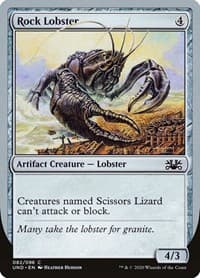 Rock Lobster - Unsanctioned - Magic: The Gathering card