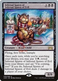 Infernal Spawn of Infernal Spawn of Evil - Unsanctioned - Magic: The Gathering card