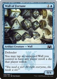 Wall of Fortune - Unsanctioned - Magic: The Gathering card